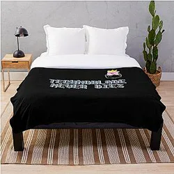 Technoblade Blankets - Technoblade Throw Blanket RB0206