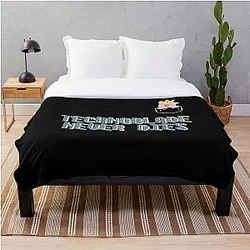 Technoblade Blankets - Technoblade Never Dies Cosplay Video Gamer  Throw Blanket RB0206