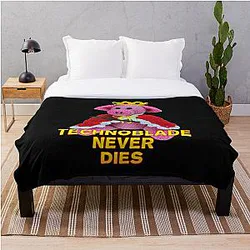 Technoblade Blankets - Technoblade Throw Blanket RB0206