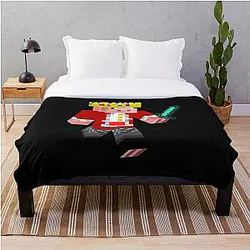 Technoblade Blankets - Technoblade king Throw Blanket RB0206