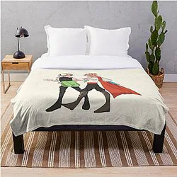 Technoblade Blankets - Technoblade x Dream Throw Blanket RB0206