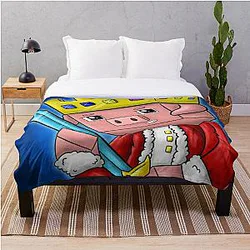 Technoblade Blankets - Technoblade king merch Throw Blanket RB0206