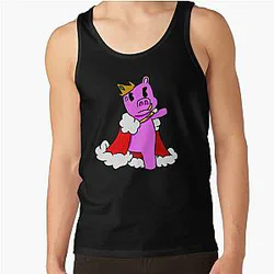 Technoblade Tank Tops - Technoblade face Tank Top RB0206
