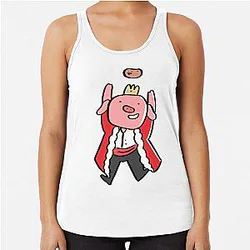 Technoblade Tank Tops - Technoblade Potato War Technoblade Minecraft Racerback Tank Top RB0206