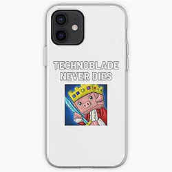 Technoblade Cases - Technoblade Never Dies iPhone Soft Case RB0206