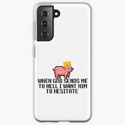 Technoblade Cases - Technoblade quote Samsung Galaxy Soft Case RB0206