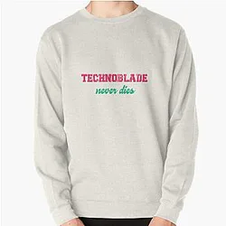 Technoblade Sweatshirts - Technoblade Never Dies Pullover Sweatshirt RB0206
