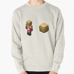 Technoblade Sweatshirts - Technoblade Potato Talisman Technoblade Minecraft Pullover Sweatshirt RB0206
