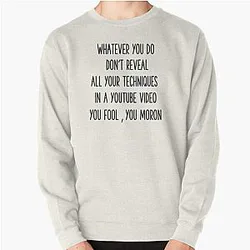 Technoblade Sweatshirts - sun tzu Technoblade Pullover Sweatshirt RB0206
