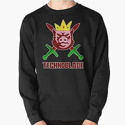 Technoblade Sweatshirts - Technoblade Pullover Sweatshirt RB0206