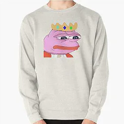 Technoblade Sweatshirts - Technoblade pepe the frog meme Pullover Sweatshirt RB0206