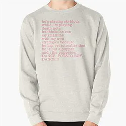 Technoblade Sweatshirts - Technoblade potato boy speech Pullover Sweatshirt RB0206