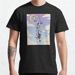 Technoblade T-Shirts - Technoblade Moon Classic T-Shirt RB0206