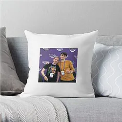 Philza Pillows - Philza and Wilbur Soot Throw Pillow RB1106