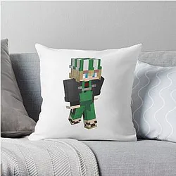 Philza Pillows - Philza Funny Gamer Throw Pillow RB1106