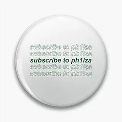 Philza Pins - Subscribe to Philza Pin RB1106