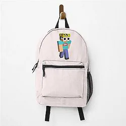 GeorgeNotFound Backpacks - GeorgeNotFound Glasses Funny Minecraft  Backpack RB0906