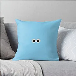 GeorgeNotFound Pillows - GeorgeNotFound glasses Throw Pillow RB0906