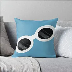 GeorgeNotFound Pillows - GeorgeNotFound Throw Pillow RB0906
