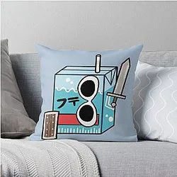 GeorgeNotFound Pillows - GeorgeNotFound Juice Box Throw Pillow RB0906
