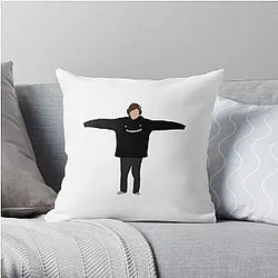 GeorgeNotFound Pillows - GeorgeNotFound Throw Pillow RB0906