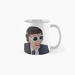 GeorgeNotFound Mugs - GeorgeNotFound in Goggles  Classic Mug RB0906