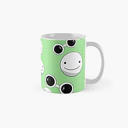 GeorgeNotFound Mugs - Dreamwastaken GeorgeNotFound Pattern Classic Mug RB0906