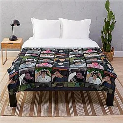 GeorgeNotFound Blankets - GeorgeNotFound Throw Blanket RB0906