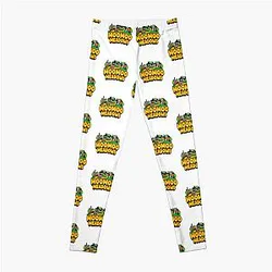 GeorgeNotFound Leggings - GeorgeNotFound merch sticker Leggings RB0906