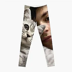 GeorgeNotFound Leggings - GeorgeNotFound with his cat Leggings RB0906