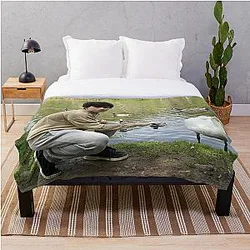 GeorgeNotFound Blankets - GeorgeNotFound Throw Blanket RB0906