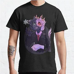 Ranboo Merch – Ranboo King Snow Flower Graphic Unisex T-Shirt