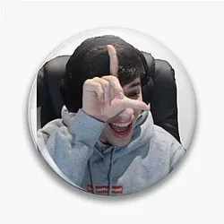 GeorgeNotFound Pins - GeorgeNotFound "L" Pin RB0906