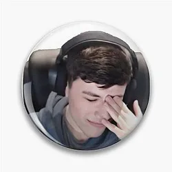 GeorgeNotFound Pins - GeorgeNotFound Facepalm Pin RB0906