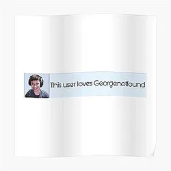 GeorgeNotFound Posters - GeorgeNotFound dream team Poster RB0906