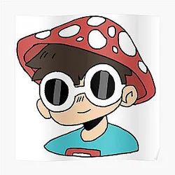 GeorgeNotFound Posters - GeorgeNotFound Glasses Poster RB0906