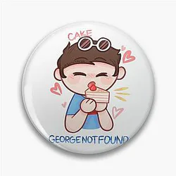 GeorgeNotFound Pins - GeorgeNotFound (mcyt+food) Pin RB0906