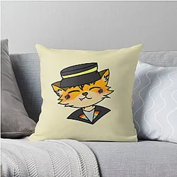 Fundy Pillows - Dream Smp Chibi Fundy Throw Pillow RB1507