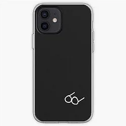 GeorgeNotFound Cases - GeorgeNotFound Glasses black iPhone Soft Case RB0906