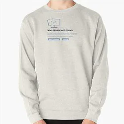 GeorgeNotFound Sweatshirts - GeorgeNotFound 404 Pullover Sweatshirt RB0906