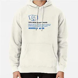 GeorgeNotFound Hoodies - GeorgeNotFound Merch 404 Pullover Hoodie RB0906