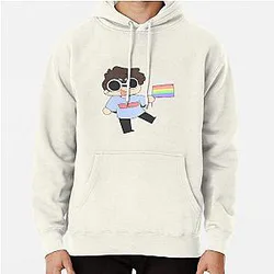 GeorgeNotFound Hoodies - GeorgeNotFound gay flag Pullover Hoodie RB0906