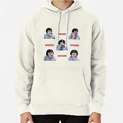 GeorgeNotFound Hoodies - GeorgeNotFound Sticker set Pullover Hoodie RB0906