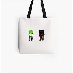 TommyInnit Bags - Gamming Tommyinnit dream All Over Print Tote Bag RB2805