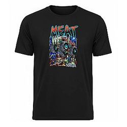 Monster Truck Skeleton Devil Horror MeatCanyon Shirt