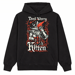 Don't Worry Kitten PTTT0904  Meatcanyon Hoodie