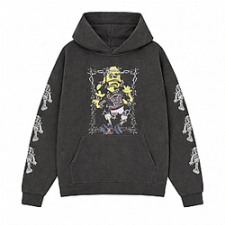 Torn Pigment Black PTTT0704 Meatcanyon Hoodie
