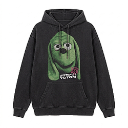 IIBTPUIYGTOM PTTT1208 Washed Meatcanyon Hoodie