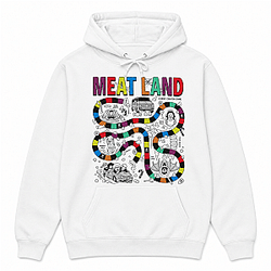 Meat Land PTTT0409  Meatcanyon Hoodie