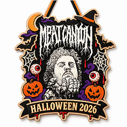 [Exclusive] MeatCanyon Halloween 2026 NTMD0709 Meatcanyon Wooden Door Sign 
